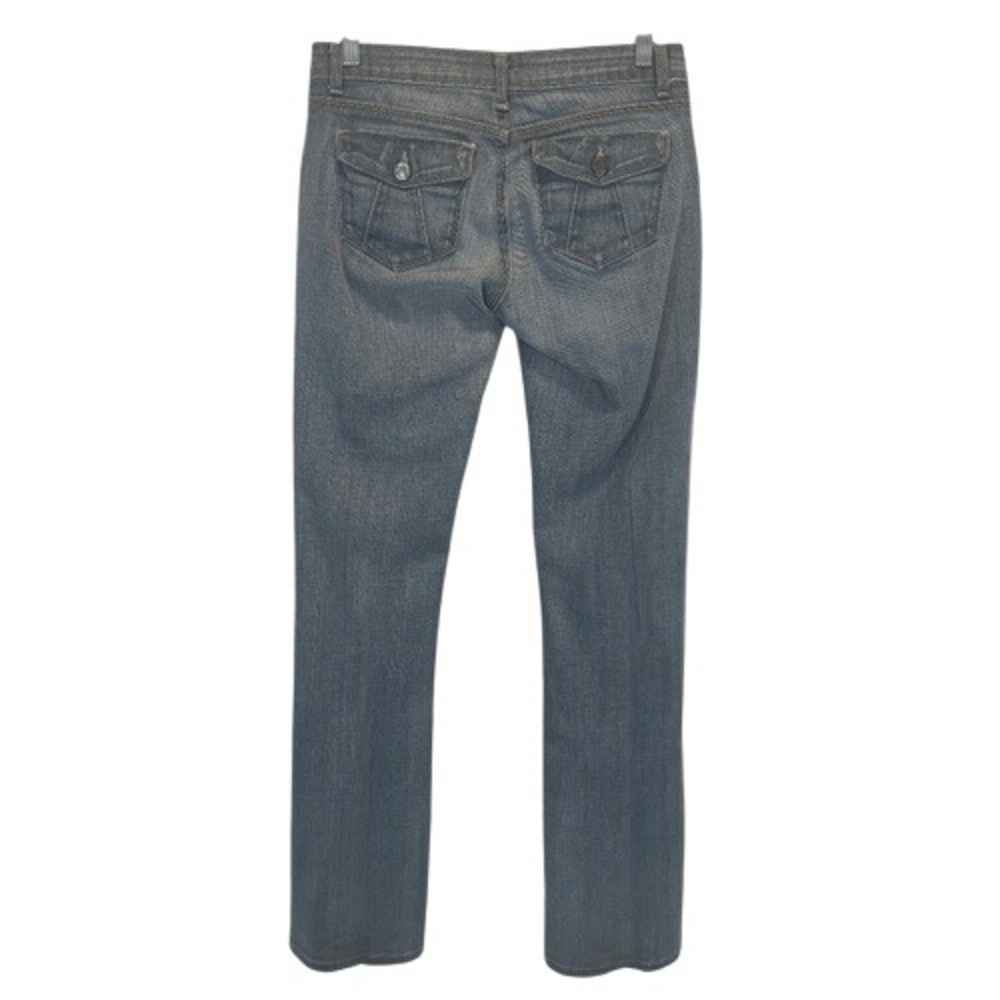 ARISTOCRAT Premium Denim Low Rise Bootcut Jeans Stretch USA Made Size 27 - Picture 6 of 12